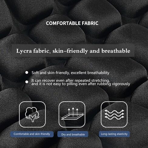 REVXON Motorcycle Seat Cushion for Kawasaki Vulcan 900 Classic/Custom/Vulcan 900 Classic LT/SE, Breathable 3D Air Mesh Motorcycle Seat Pad Shock Absorbing for Long Ride Comfort in Kuwait