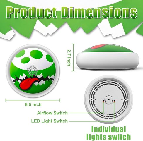 Yosi Hover Soccer Ball for Kids, Super Bro Toy, Indoor Air Floating Soccer Games with LED Lights, Soft Foam Bumper, Air Power Football Toys for Boys Girls Ages 3-12, Gifts for Kids in Saudi Arabia