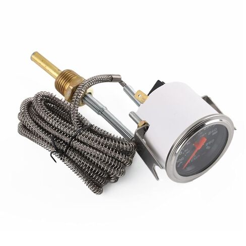 Motorcycle Water Temp Gauge with Sensor Adapter 100-250℉ Racing for Tank Temperature Meter 5 Temperature for Photography Digital Thermocouple with Probe Outdoor Water Thermometer Ultru in Saudi Arabia