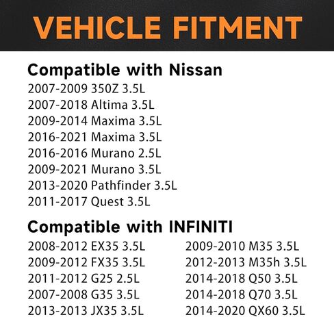 UF550 Ignition Coil Pack Compatible with Nissan 350Z 2007-2009 3.5L, Altima 2007-2018 3.5L, Murano 2009-2021, Pathfinder 2013-2020, Quest 2011-2017, Infiniti FX35 2009-2012, G35 2007-2008, 6PCS in Saudi Arabia