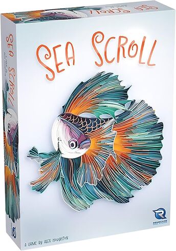 Renegade Game Studios Sea Scroll Board Game: Strategic 2-6 Player Card Game with Artistic Paper Quilling Design in Kuwait