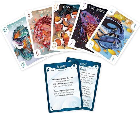 Renegade Game Studios Sea Scroll Board Game: Strategic 2-6 Player Card Game with Artistic Paper Quilling Design in Kuwait