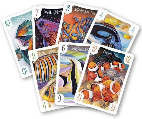 Renegade Game Studios Sea Scroll Board Game: Strategic 2-6 Player Card Game with Artistic Paper Quilling Design in Kuwait