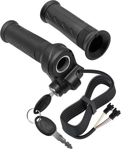 Full Twist Throttle Grip with 2 Keys,Fits Ridstar Q20, Q20, Electric Bike Throttle, Smooth Acceleration Control in Saudi Arabia