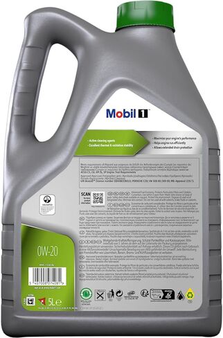 Mobil 1 ESP X2 0W-20, 5L in Kuwait