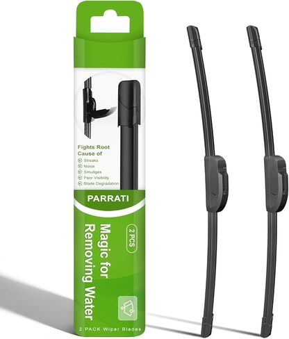 استبدال شفرات ممسحة الزجاج الأمامي PARRATI® 22 بوصة 22 بوصة لسيارة Ford F150 2000-2025، Explorer 2002-2004، Expedition 2008-2024، مساحات أمامية منخفضة الديسيبل لجميع المواسم in Kuwait