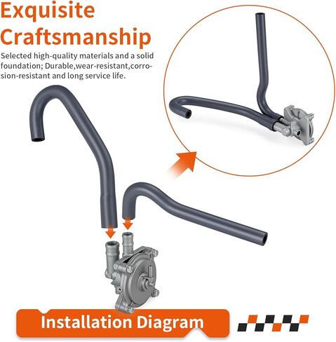Fuel Gas Auto Petcock Valve Switch & Fuel Tank Tube A + B Hose For Honda Shadow VLX 600 VT600C VT600CD/CD2 1999-2003 16970-MZ8-G23 in Kuwait