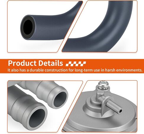 Fuel Gas Auto Petcock Valve Switch & Fuel Tank Tube A + B Hose For Honda Shadow VLX 600 VT600C VT600CD/CD2 1999-2003 16970-MZ8-G23 in Kuwait
