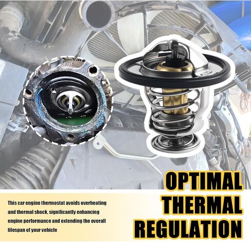 ترموستات للسيارة OEM #90916-A3003، ترموستات السيارة متوافق مع تويوتا سيليكا 4Runner Scion Lexus، ملحقات السيارات لمحرك الحرارة البديل للسيارات لختم محكم in Kuwait