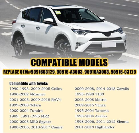 ترموستات للسيارة OEM #90916-A3003، ترموستات السيارة متوافق مع تويوتا سيليكا 4Runner Scion Lexus، ملحقات السيارات لمحرك الحرارة البديل للسيارات لختم محكم in Kuwait