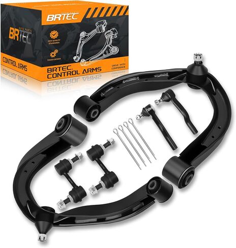6pc Front Upper Control Arms, Sway Bar Links Outer Tie Rods for 2004 2005 2006 2007 2008 2009 2010 for Infiniti QX56 2005-2015 Nissan Armada Titan in Saudi Arabia