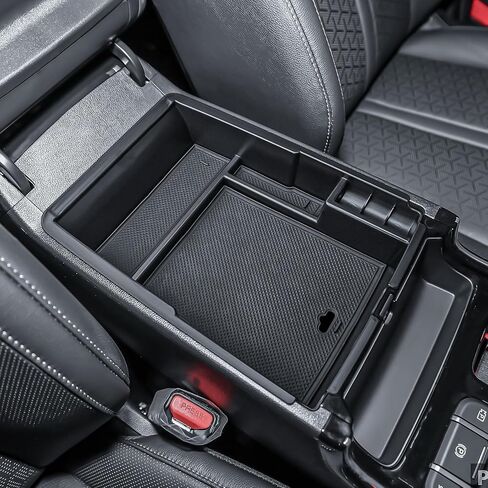 Center Console Organizer for Kia Sorento 2024 2025 2026 (All Trims), ABS Plastic Console Tray Insert with Non-Slip Rubber for 2021-2023 Sorento X-Line Hybrid SX Prestige Accessories in Kuwait