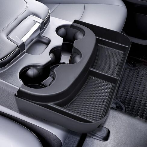 RUNROAD Center Console Hanging Organizer Box Compatible with 2013-2024 Dodge RAM 1500 Classic / 2013-2026 RAM 2500 3500 Accessories, Armrest Box Extender for Organize (3 Cup Holders' Jump Seat ONLY) in Kuwait