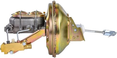 JEGS Power Brake Booster Conversion Kit | For GM A, F, X Body Cars | Compatible With Front Disc/Rear Drum Systems in Kuwait