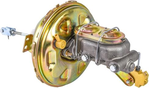 JEGS Power Brake Booster Conversion Kit | For GM A, F, X Body Cars | Compatible With Front Disc/Rear Drum Systems in Kuwait