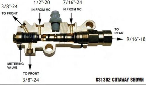 JEGS Power Brake Booster Conversion Kit | For GM A, F, X Body Cars | Compatible With Front Disc/Rear Drum Systems in Kuwait