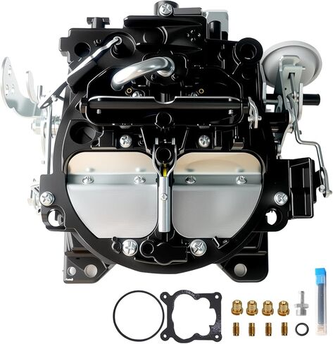 17080561 Marine Carburetor for Mercruiser 260 350 Engine Rochester Quadrajet 4 Barrel Replacement Compatible with MCM 260, Mercury Marine 5.7L V8 in Kuwait
