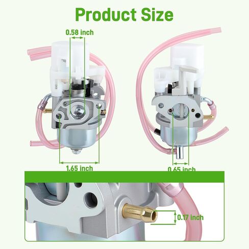 EU2000I Carburetor for Honda EU2000iK1 EU2000iT1 EB2000i Generator Replace 16100-Z0D-D03 16100-Z0D-D01, with 17211-Z07-000 Air Filter in Saudi Arabia