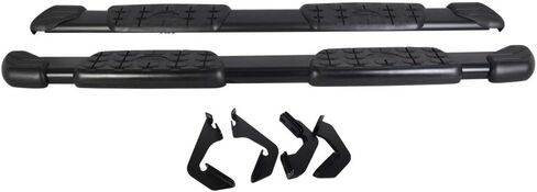 Running Board Compatible with 2007-2021 Toyota Tundra Double Cab, Factory Style Aluminum 80 Inches Side Step Bar Rail Nerf Bars by IKON MOTORSPORTS, 2008 2009 2010 2011 2012 2013 2014 2015 2016 in Kuwait