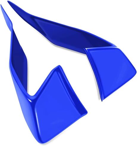 for YZF-R25 YZF-R3 R25 R3 r25 r3 2026 2025 2024 2023-2019 Accessories Wind Wing Side Wing Spoiler Motorcycle Left and Right Front aerodynamic Fairing Wind Wing Double Wind Blade (Blue) in Saudi Arabia