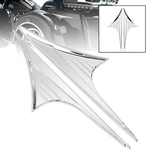 فستان لدراجة نارية من الكروم للجانب الخلفي من الجسم لدراجة Harley Trike Tri Glide Ultra Classic FLHTCUTG Street Glide FLHXXX in Kuwait