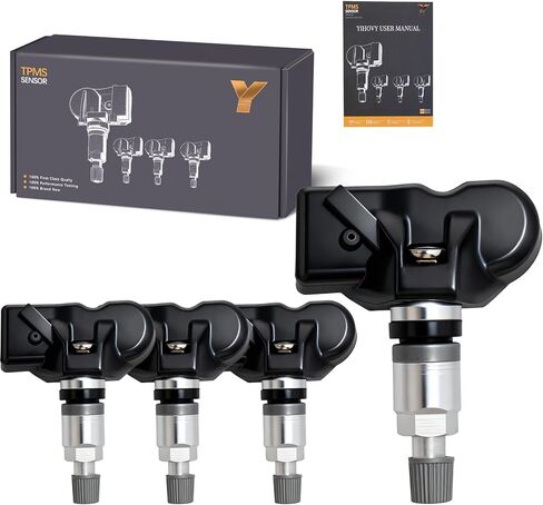 4PCS Pre-Programmed Tire Pressure Monitoring Sensor 433MHz TPMS 36106798872 Fit for BMW 220i 228i 320i 335i 428i 535i 550i 640i 750i, Fit for Audi A6 Q8 RS5 S6 S8 SQ7 SQ8, Fit for Porsche 911 in Saudi Arabia