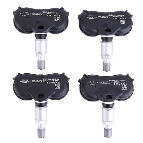 4 قطعة استبدال مستشعر ضغط الإطارات لهوندا أوديسي العنصر LX EX EXL 2008-2010 TPMS مستشعر ضغط الإطارات مستشعر مراقبة ضغط الإطارات يحل محل 42753-SHJ-A820-M1،42753-SHJ-A82،42753-SHJ-A821-M1 in Kuwait