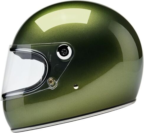 Biltwell Gringo S DOT ECE R22.06 Metallic Dart Green Motorcycle Helmet in Saudi Arabia
