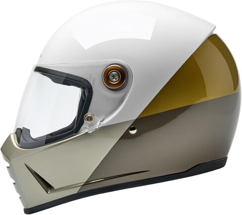 Biltwell Lane Splitter ECE R22.06 Intersection Gold / Silver / Bronze Motorcycle Helmet in Saudi Arabia