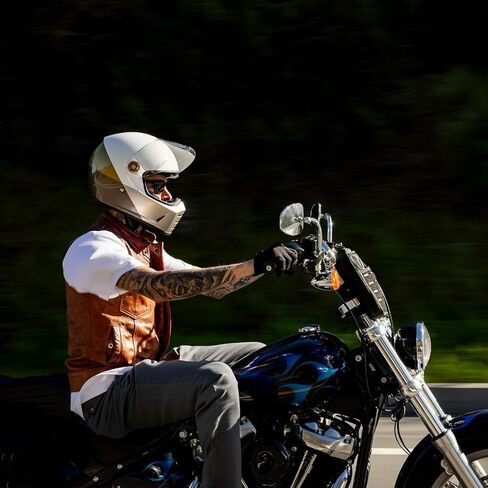 Biltwell Lane Splitter ECE R22.06 Intersection Gold / Silver / Bronze Motorcycle Helmet in Saudi Arabia
