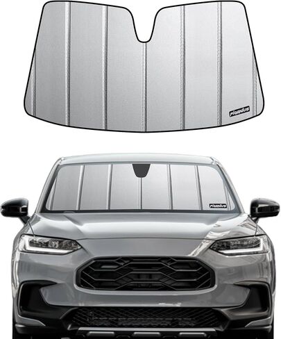 Pigenius Windshield Sunshade for Honda HR-V 2023-2026, Premium Grey Leather Finish in Kuwait