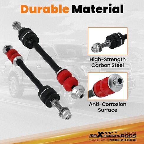 maXpeedingrods Front 3" Lift Extended Sway Bar Link Kit for 1997-2018 Ram 1500, Avalanche, Silverado, F-150, Hummer in Kuwait