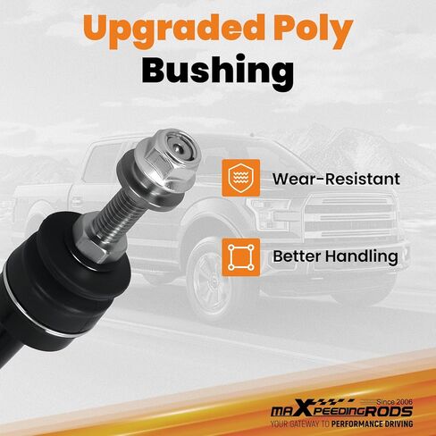 maXpeedingrods Front 3" Lift Extended Sway Bar Link Kit for 1997-2018 Ram 1500, Avalanche, Silverado, F-150, Hummer in Kuwait