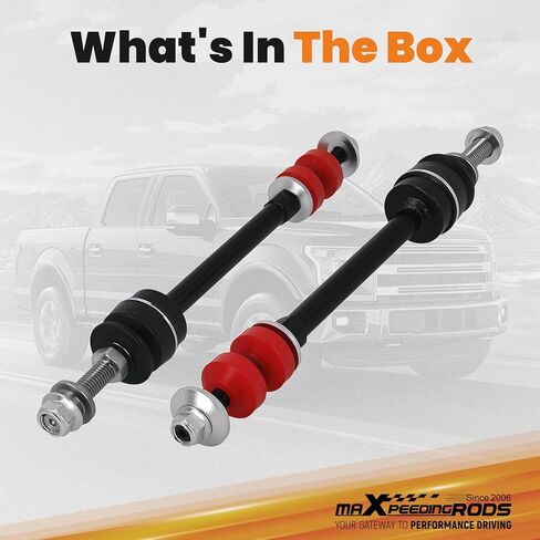 maXpeedingrods Front 3" Lift Extended Sway Bar Link Kit for 1997-2018 Ram 1500, Avalanche, Silverado, F-150, Hummer in Kuwait