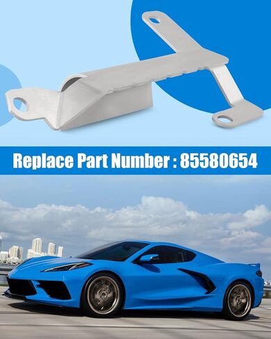 Front Right Lower Bumper Deflector Rear Air F Deflector Shield Fit for Chevrolet C8 Corvette 2020-2025 Replace 85580654, Reduces Drag & Protects Engine, Passenger Side Right in Kuwait