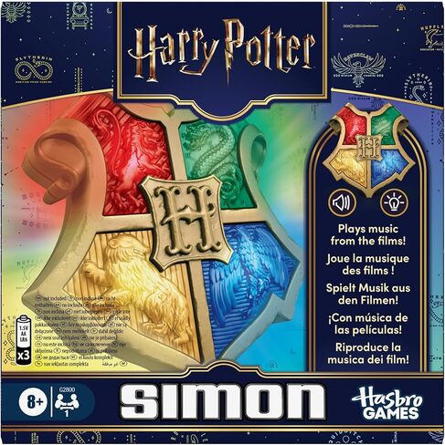 Simon Harry Potter Edition Game - Hogwarts Handheld Electronic Memory Game for Kids - Lights and Sounds - Officially Licensed - 1+ Players - Ages 8+ in Kuwait