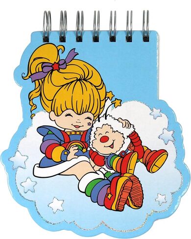 Rainbow Brite Stationery Set with Spiral Notebook, Hardcover Journal, Water Confetti Puffy Stickers, Kids Writing Set in Kuwait