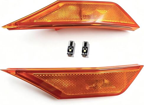 Front Fender Side Marker Light Kit W/Bulbs Replacement for Honda Civic 2016 2017 2018 2019 2020 2021 33800TBAA02 33850TBAA02 in Saudi Arabia