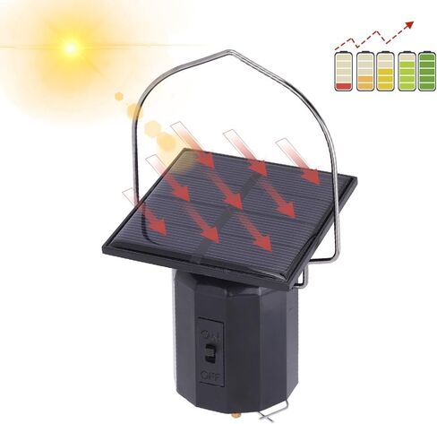Solar Wind Spinner Motor — Rotator for Wind Spinners,Wind Chimes,Crystal Mobiles & Hanging Decorations | 40-50 RPM | Up to 6 lbs | No Batteries | Waterproof Outdoor Swivel Hook Motor in Kuwait