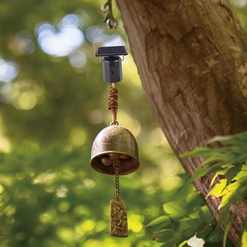 Solar Wind Spinner Motor — Rotator for Wind Spinners,Wind Chimes,Crystal Mobiles & Hanging Decorations | 40-50 RPM | Up to 6 lbs | No Batteries | Waterproof Outdoor Swivel Hook Motor in Kuwait