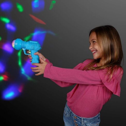 لعبة FlashingBlinkyLights Space Gun الرائعة المضيئة مع أضواء LED دوارة in Kuwait