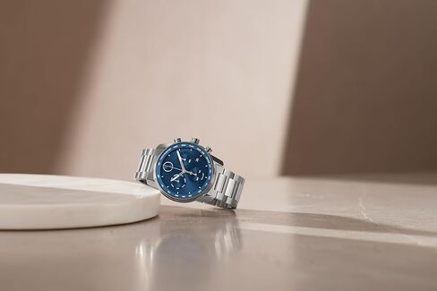 Movado Bold TR90 Men's Sport Watch - Swiss Quartz Chronograph Movement, Leather Strap - 3 ATM Water Resistance - Luxury Fashion Timepiece for Him - 43.50mm in Kuwait