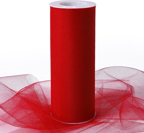 Royal Blue Tulle Fabric Ribbon 6 Inch by 25 Yards Rolls Fabric Spool Tulle for Gift Wrapping Wedding Decorations Craft Supplies DIY Tutu Skirt Baby Shower Birthday Party in Saudi Arabia