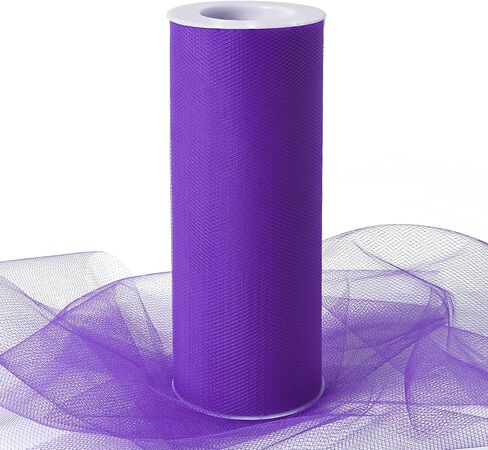 Royal Blue Tulle Fabric Ribbon 6 Inch by 25 Yards Rolls Fabric Spool Tulle for Gift Wrapping Wedding Decorations Craft Supplies DIY Tutu Skirt Baby Shower Birthday Party in Saudi Arabia