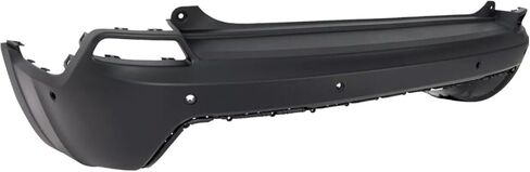 MGWILL Rear Bumper Cover Compatible with 2019 2020 2021 2022 2023 Jeep Cherokee W/Sensor Holes Replacement for 68407957AA, CH1100A49 in Kuwait