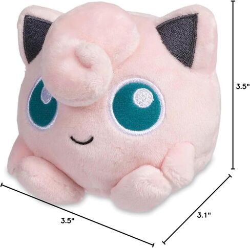 مركز البوكيمون: الجلوس اللطيفة: لعبة Jigglypuff Plush # 39 - الجيل 1 - 6 بوصات in Kuwait