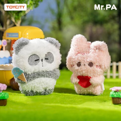 دمية مخملية غامضة من سلسلة Mr.Pa Fortune Favors You Series، لعبة حيوانات لطيفة يمكن تجميعها لديكور المنزل، هدية عيد ميلاد للعطلات، حقيبة واحدة in Kuwait