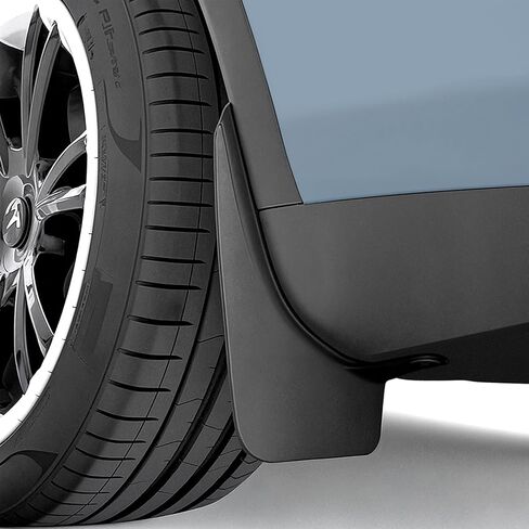 اللوحات الطينية من viaviat لملحقات Tesla Model Y Juniper، واقيات رذاذ الإطارات في جميع الأحوال الجوية، طلاء حماية، لا يتطلب الحفر، اللوحات الطينية المطورة من TPV للطراز Y 2025-2026، أسود، مجموعة من 4 in Kuwait