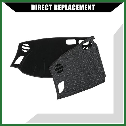 غطاء Motoforti Dash لسيارة Audi A4 A5 2017-2020 / غطاء لوحة القيادة لوحدة التحكم المركزية / غير قابل للانزلاق / بوليستر / 1 قطعة أسود طويل الأمد in Kuwait