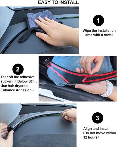 for Tesla Dashboard Ambient Light Strip Trim Cover Model Y Juniper 2025 2026 Carbon Fiber Texture Glossy Finish Panel Trim Cover Model Y Accessories Front Ambient Light Condition Vent Cover in Saudi Arabia